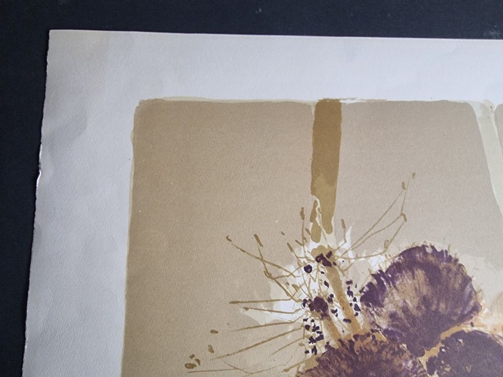 HANS RUEDI SIEBER LITHOGRAPHIE SIGNIERT NUMMERIERT 4