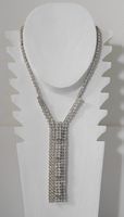 Superbe collier "cravatte" vintage