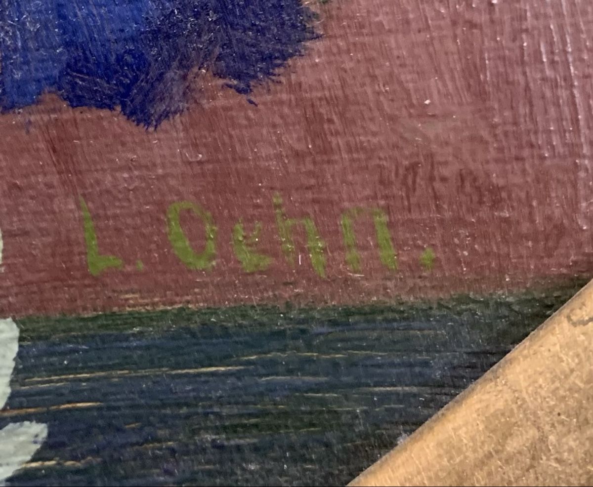 Gemälde: L. Oehn um 1900 – Gebraucht aus Wolfhalden von SecondAntique 3