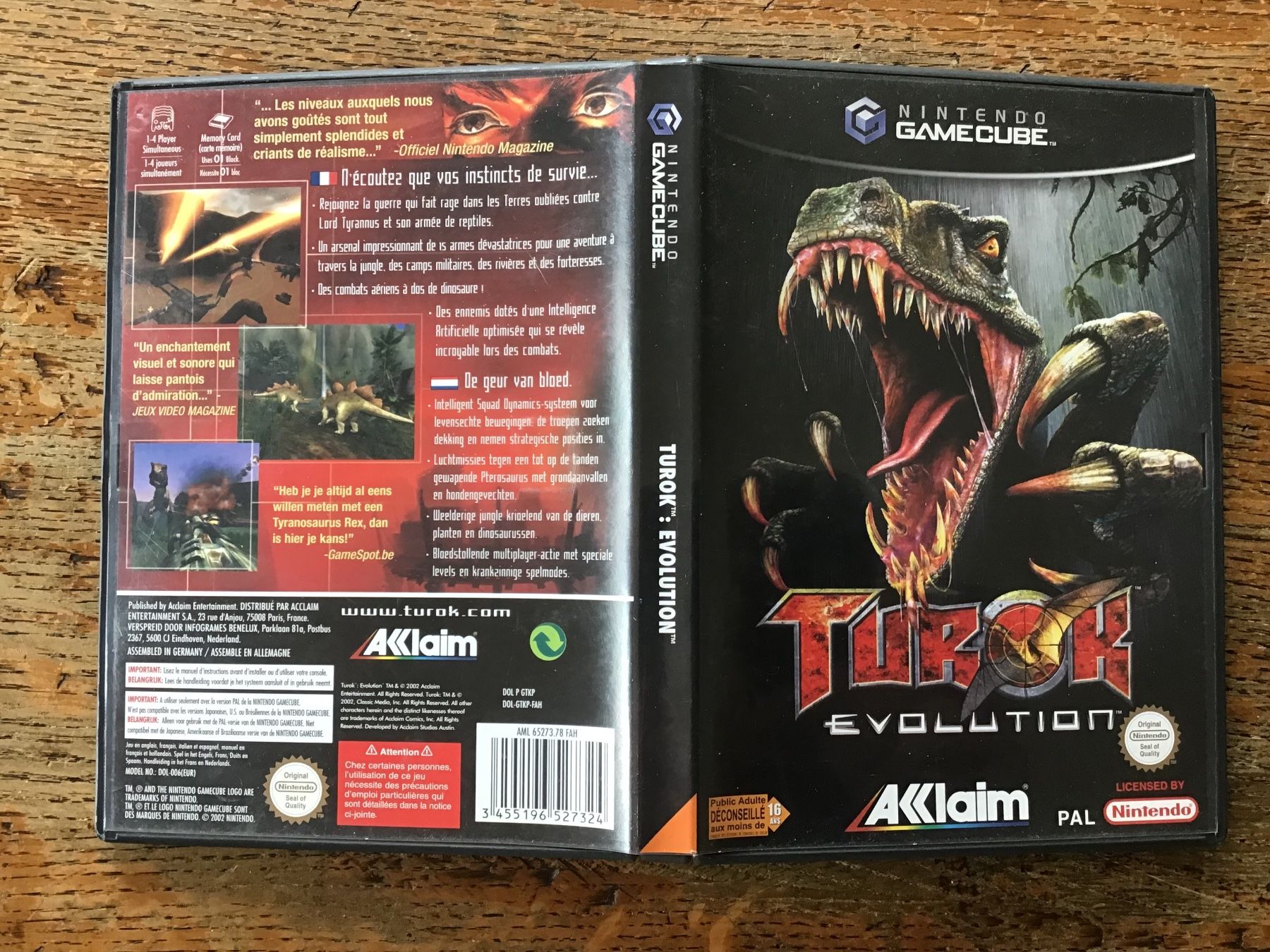 Nintendo Giochi: Jeu video Turock Evolution Nintendo Gamecube – Usato da Fully venduto da Ruby97
