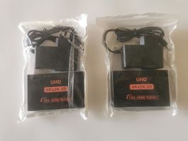 2 HDMI Splitter 1x4 UHD 4Kx2K 3D Verteiler Hub