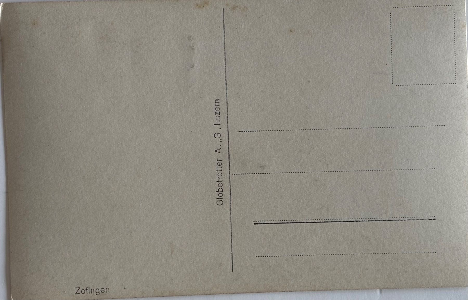 Cartoline postali: Zofingen – Usato da Frauenfeld venduto da Merk52 1