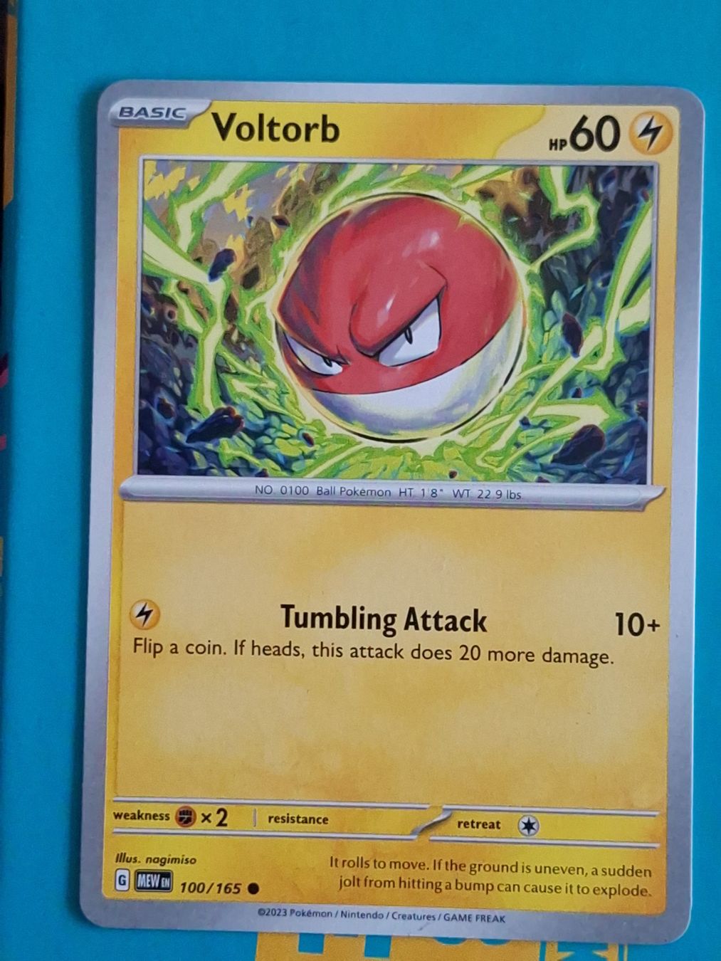 Pokémon Cartes à collectionner: Voltorb Voltobal - Pokemon Mew 151 – D'occasion à Altstätten SG par GGsGameshop