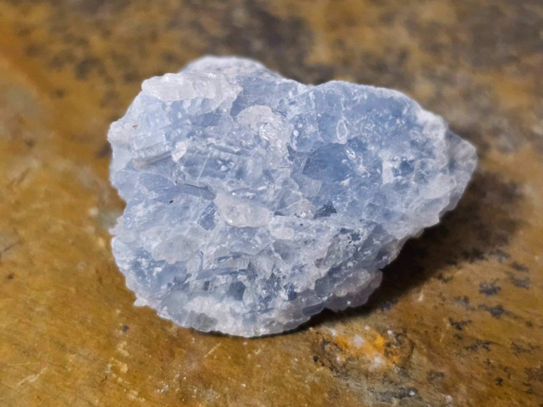 Minerali & Pietre curative: 9gr Calzit Calcith hellblau Heilwasser Kalzit Heilstein – Nuovo (secondo la descrizione) da Riedt b. Erlen venduto da Gottestraene 3