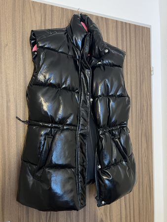 Steppweste in Schwarz