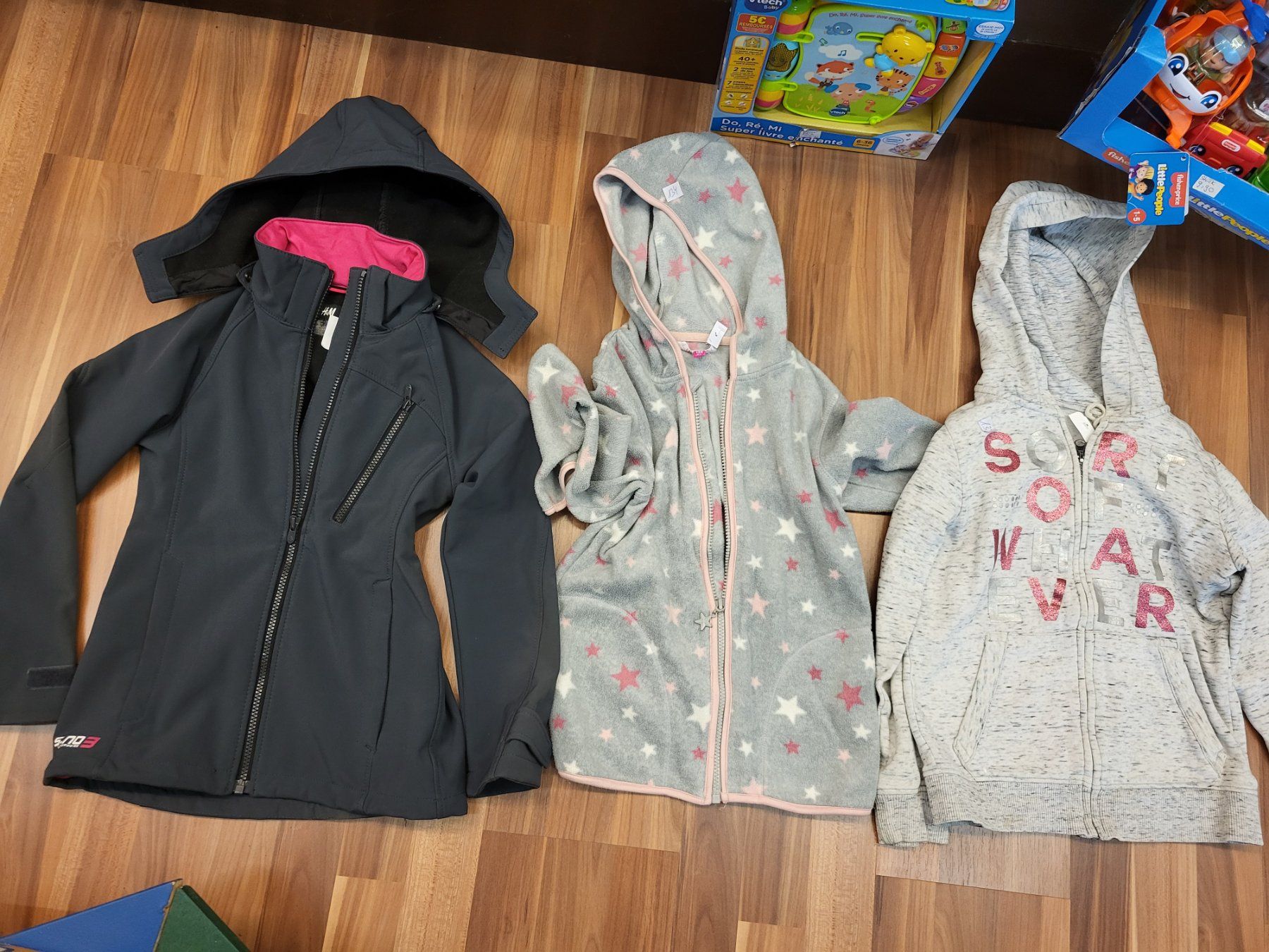 Jacken & Mäntel: 3 Mädchen Jacken Herbst Gr. 134/140 B11 – Gebraucht aus Schwarzenburg von flamingo1970
