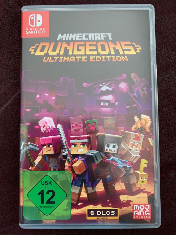 Nintendo Switch - Minecraft Dungeons Ultimate Edition (Neu (gemäss ...