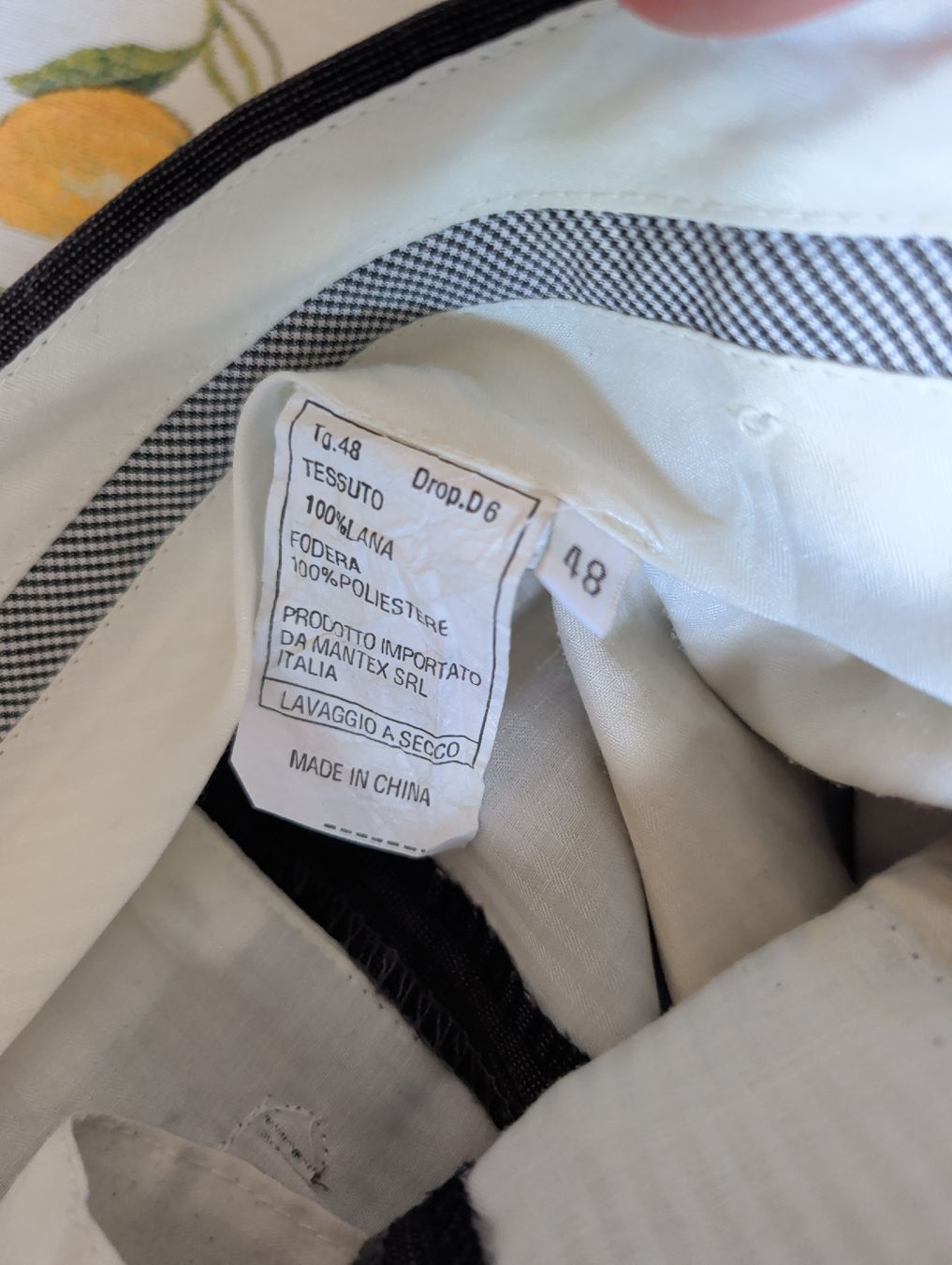 Hosen: Brown charcoal pants 48 - 100% wool - good condition – Gebraucht aus Zürich von jor_68rp 8
