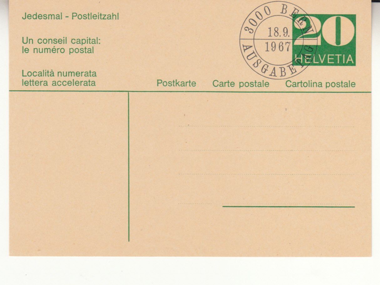 Tutti i francobolli: SGK PK 202 mit ET – Usato da Bürglen TG venduto da StampGraf