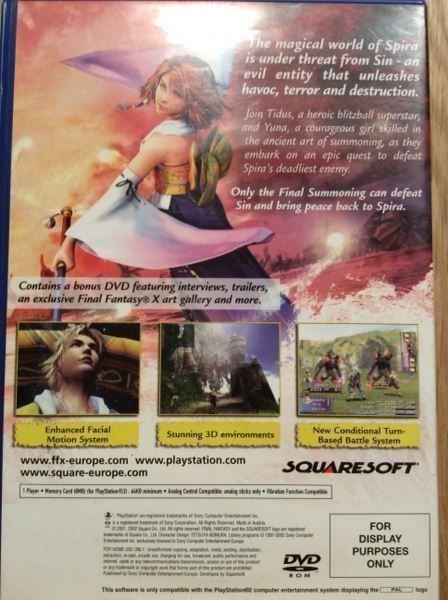 Sony Giochi: Final Fantasy X Kiosk Demo – Usato da Kestenholz venduto da Inna09 1