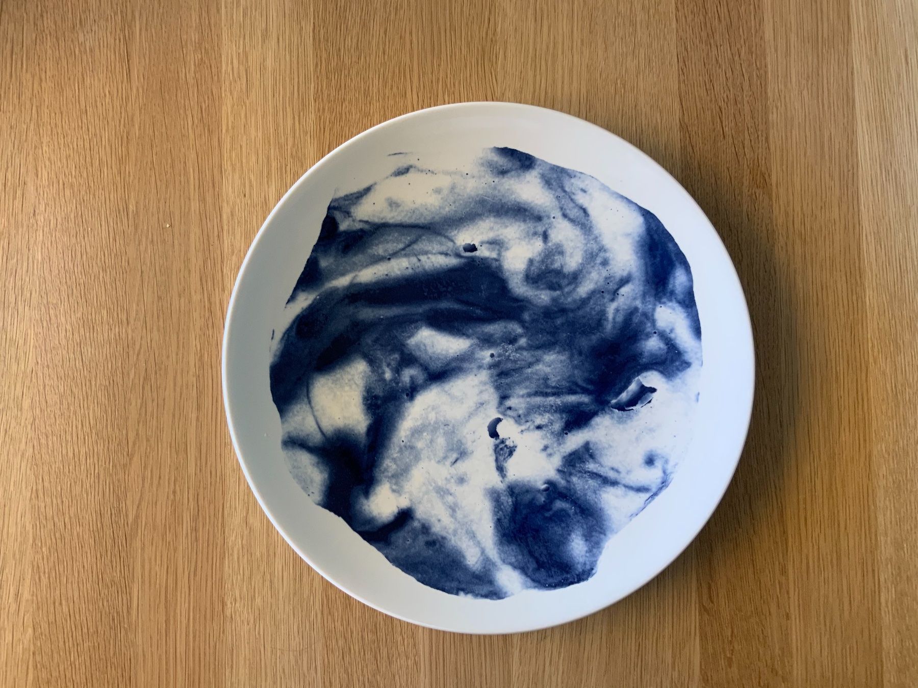 Piatti: 1 Design Teller 28 cm INDIGO STORM – Usato da Genève venduto da GMa1234