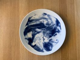 1 Design Teller 28 cm INDIGO STORM