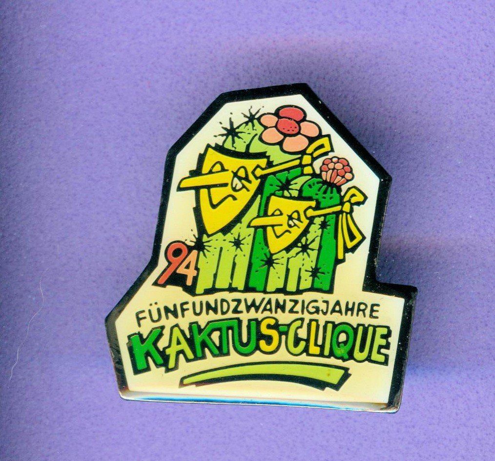 Placchette & Badge: KAKTUS  Clique  '94 – Usato da Winterthur venduto da Sammleroase