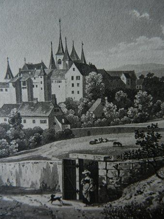 Incisioni: Neuchâtel Neuenburg von Bleuler – Usato da Risch venduto da Rischli15 7