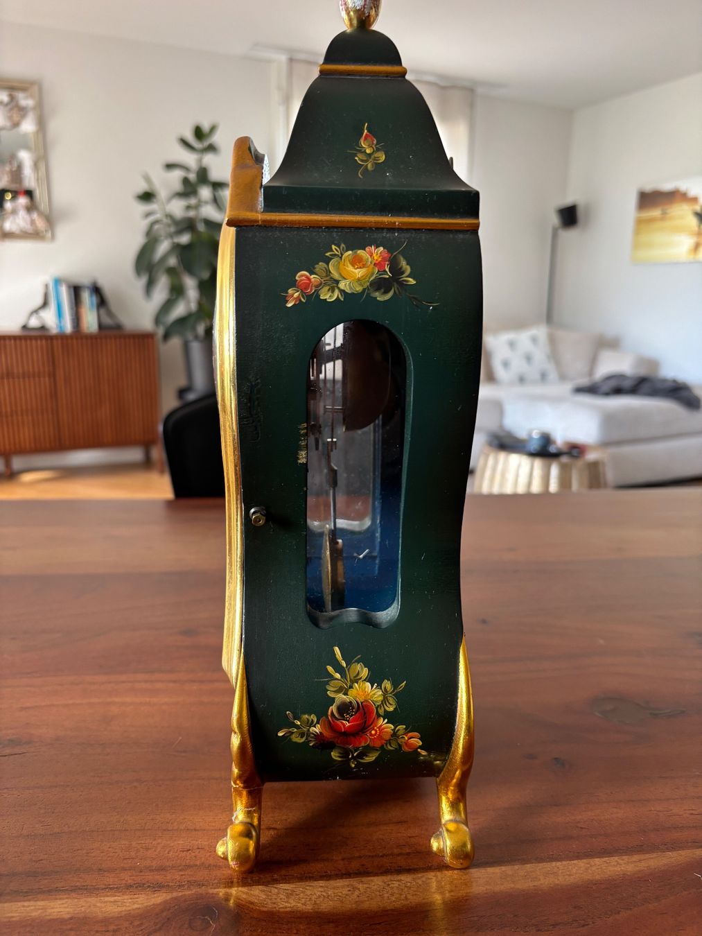Stand- & Wanduhren: LE CASTEL schöne alte Pendule – Gebraucht aus Gisikon von Corinnej7 3
