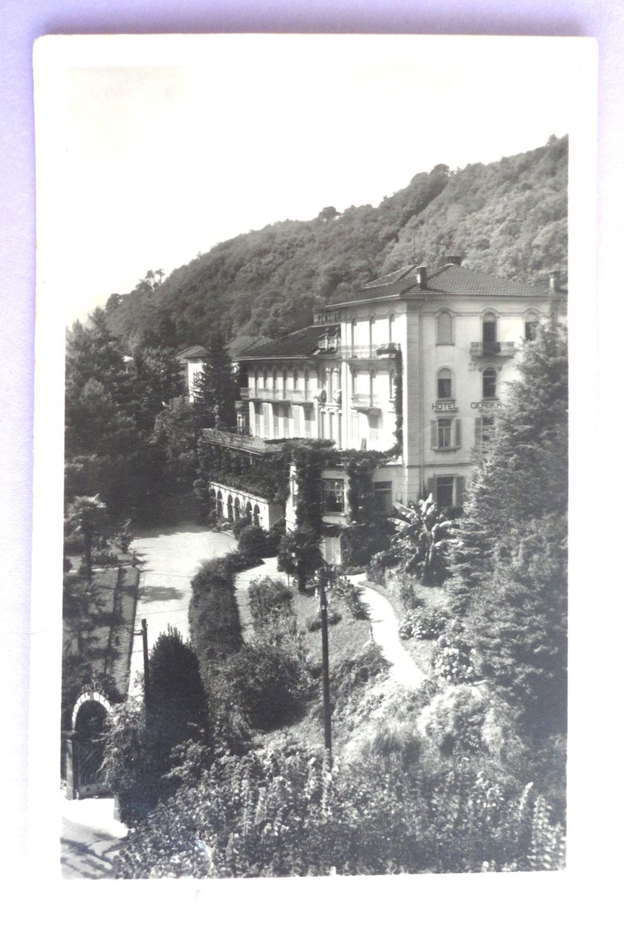 Cartes postales: Hotel Gerber, Lugano-Paradiso – Défectueux à Fétigny par Billy2miny