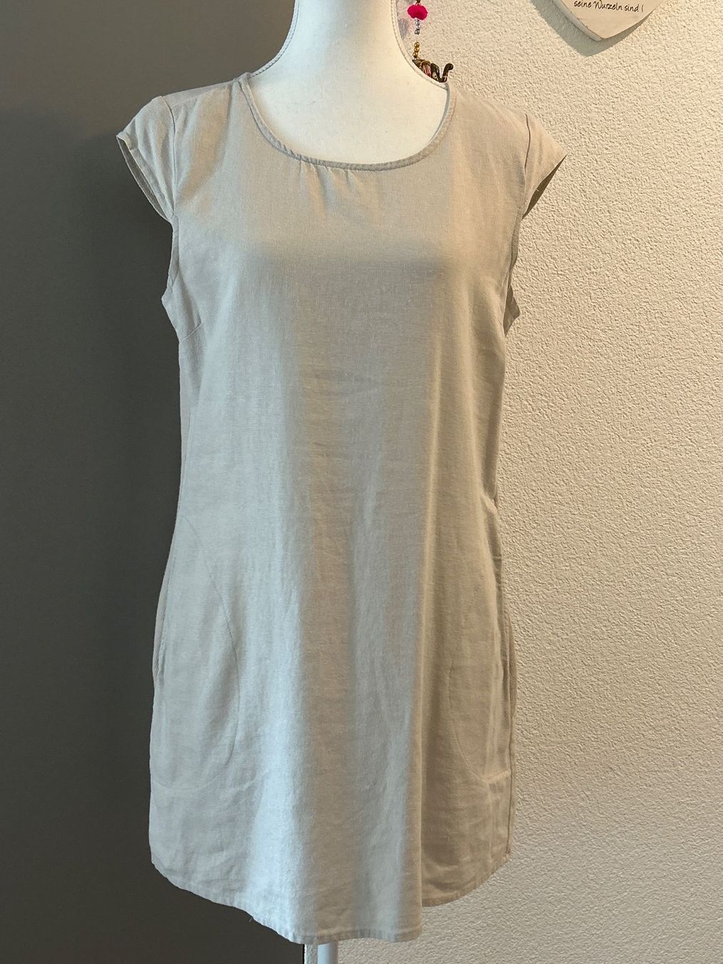 Vestiti: Leichtes Sommerkleid hellbeige – Usato da Brunnen venduto da Nala2929