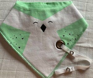 Pasti del neonato: Sabberlatz mit Nuggi Anhang – Nuovo e nell'imballaggio originale da Matt venduto da Stoffwindel 1