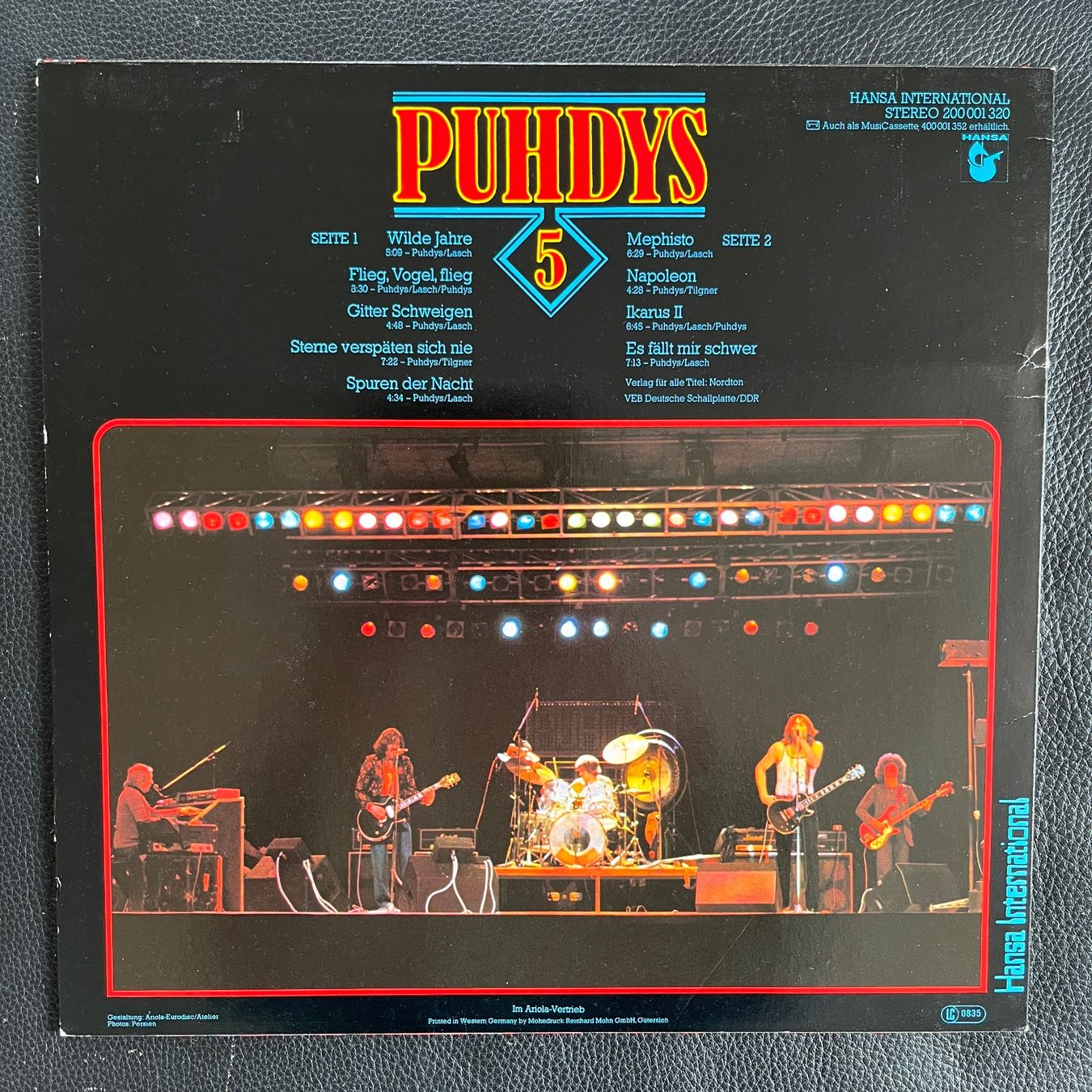 Schallplatten: PUHDYS - 5  (Vinyl-LP) – Gebraucht aus Lenzburg von sch_lml8 1