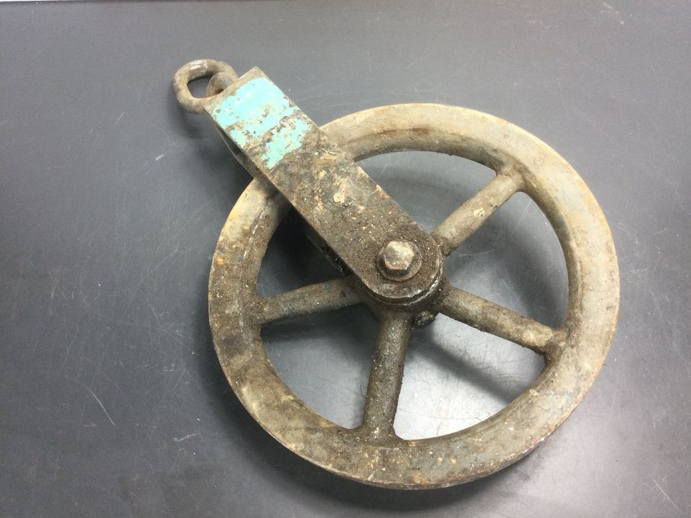 Seilrolle Baurolle Umlenkrolle Bauaufzug Bauaufzugrolle Eimerrolle BR 190