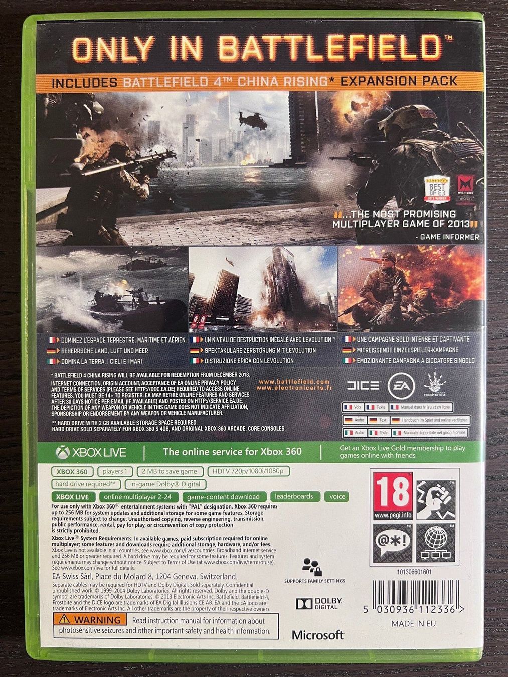 Microsoft Giochi: Battlefield 4 – Usato da Zürich venduto da GameFreunde 1