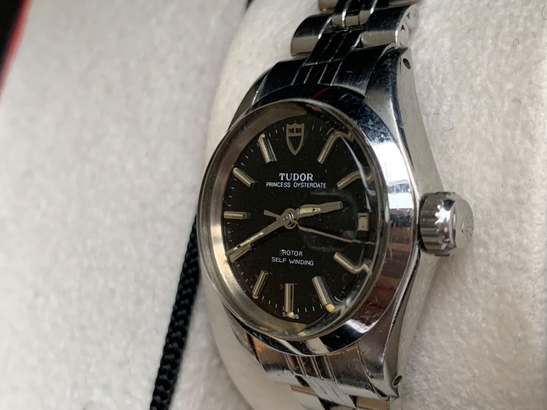 Tudor Orologi: TUDOR - ROLEX  OYSTER  DATE  AUTOMATIC  LADY – Usato da Allschwil venduto da Druker 1