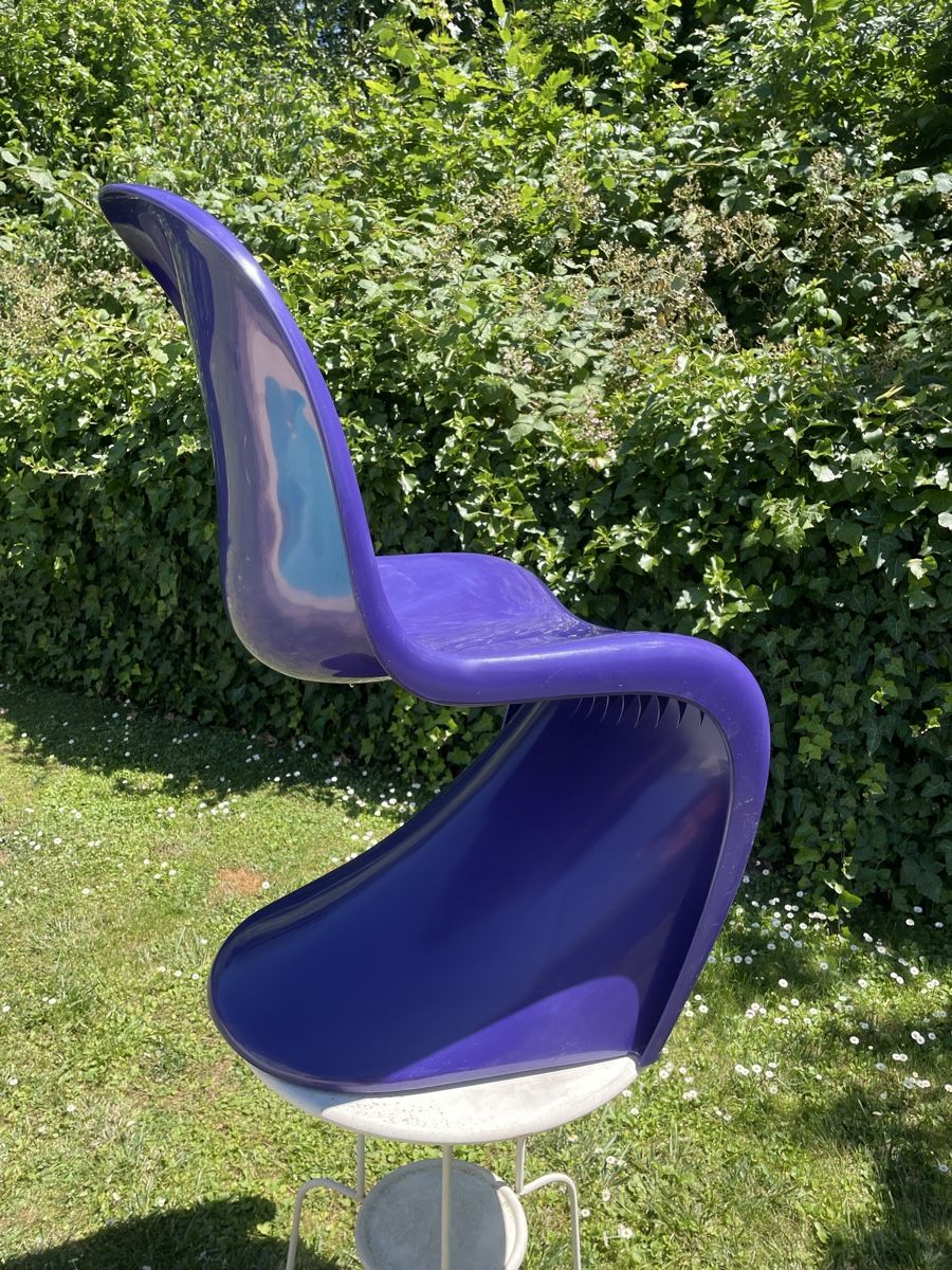 Herman Miller Sedie: Panton chair Herman Miller /Fehlbaum – Usato da Basel venduto da RAMSESSOLEIL 1