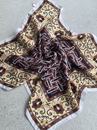 Seidenfoulard 88 x 88 cm