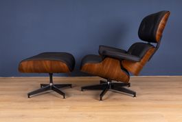 Lounge Chair & Ottoman im Eames Stil Replica Made in Italy