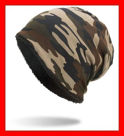 Beanie Camouflage Mütze Neutral Kappe Militär Armee Army