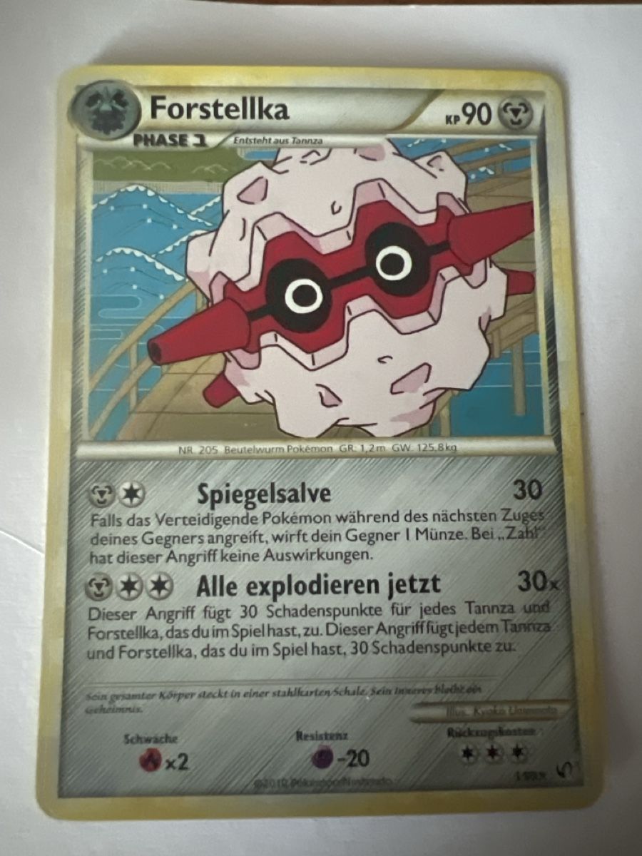 Pokémon Sammelbilder & Trading cards: Forstellka Pokémon  – Gebraucht aus Frauenfeld von mwguv