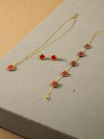 Almora Schmuckset – Kette, Armband & Ohrringe