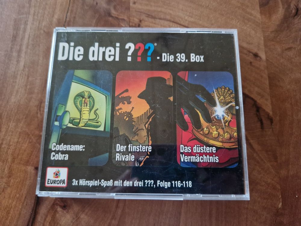 CD: CD Die drei ??? Fragezeichen - 3er Box Nr. 39 – Usato da Giswil venduto da monimaus08