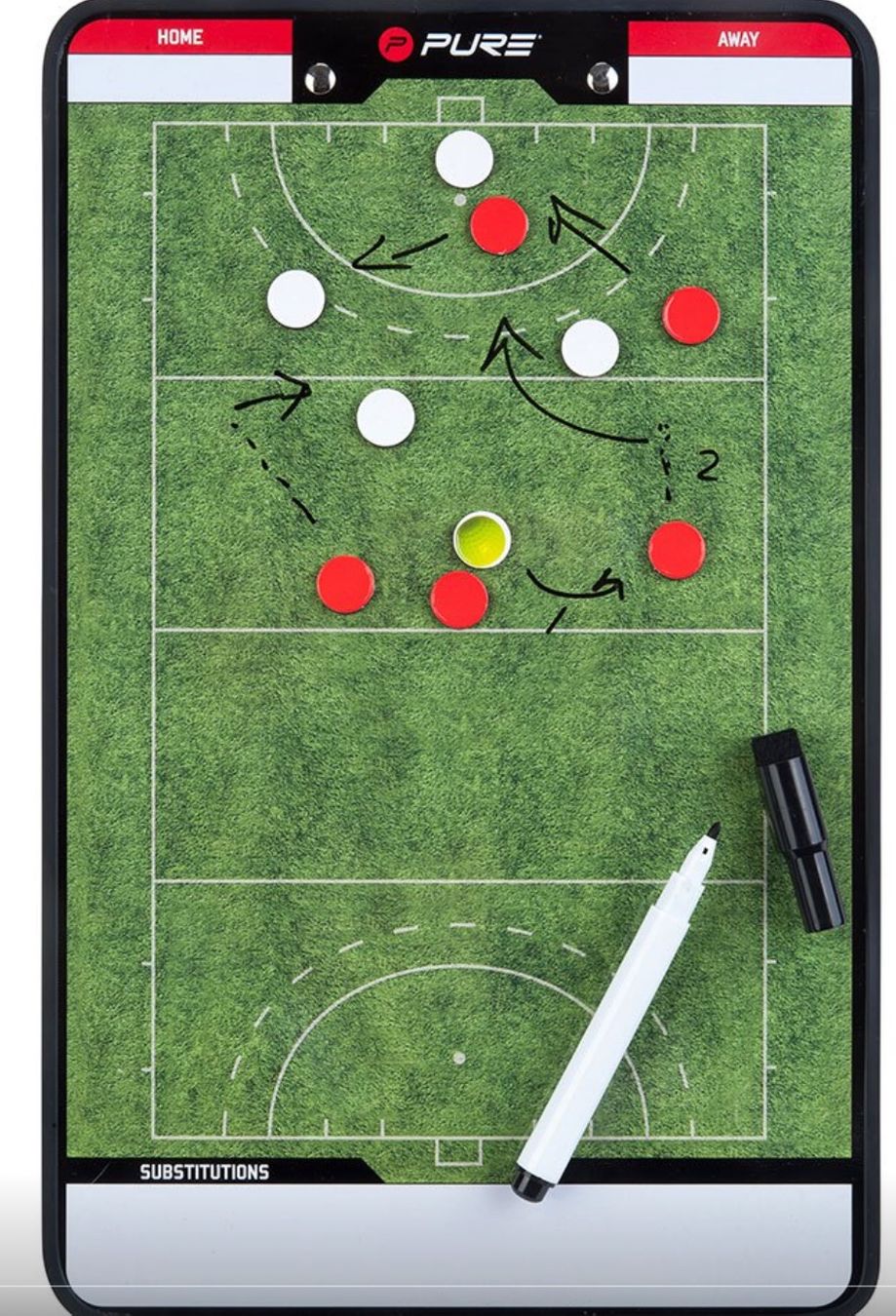 Hometrainer: Trainingsboard Feldhockey doppelseitig "Marke Pure", 21.- – Nuovo e nell'imballaggio originale da Necker venduto da liq24 3