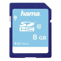 Hama Speicherkarte  SDHC 8GB  Class 10