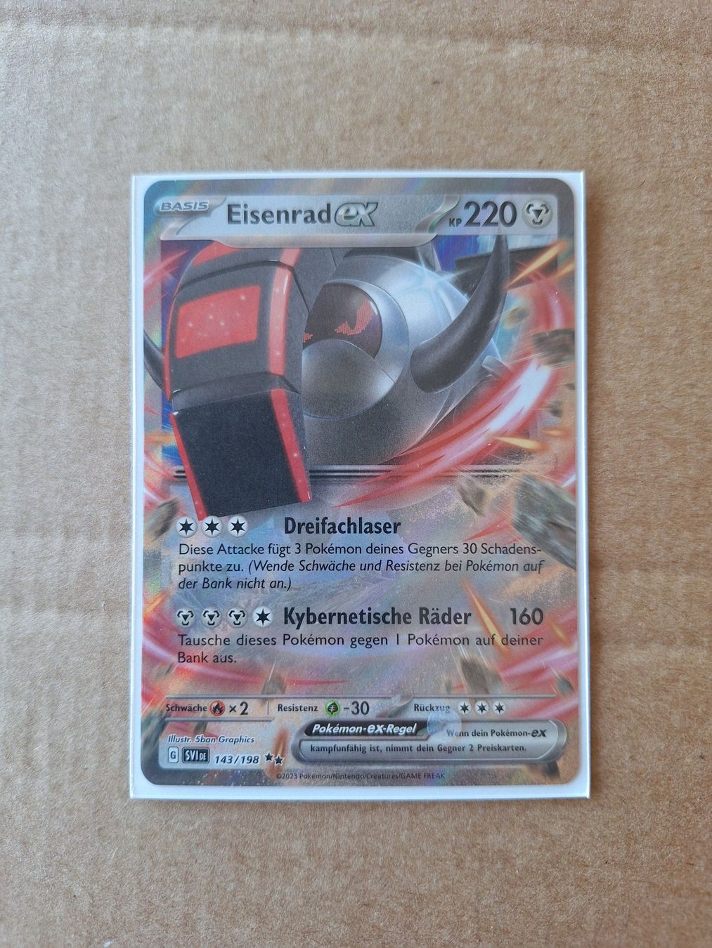 Pokémon Carte collezionabili: Eisenrad ex – Usato da Altstätten SG venduto da GGsGameshop