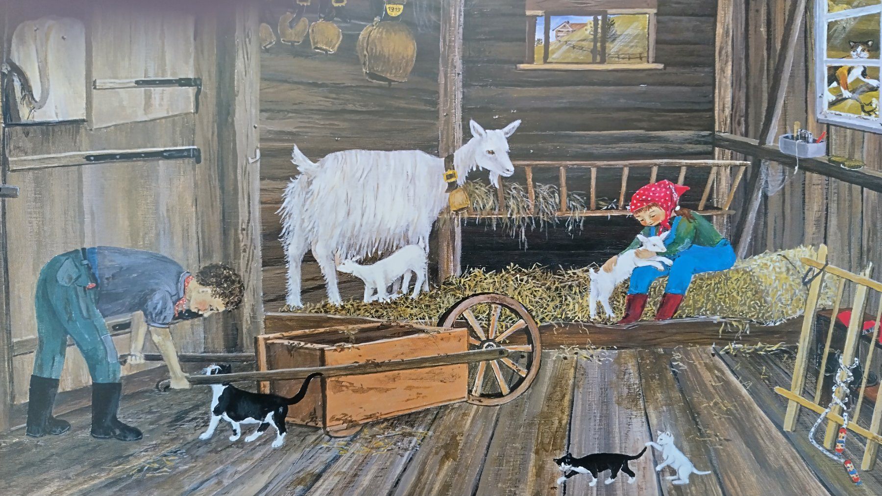 Libri: Flöckli, das Geisslein-Lilly Langenegger / Bilderbuch – Usato da Bellach venduto da JingleJerry 5