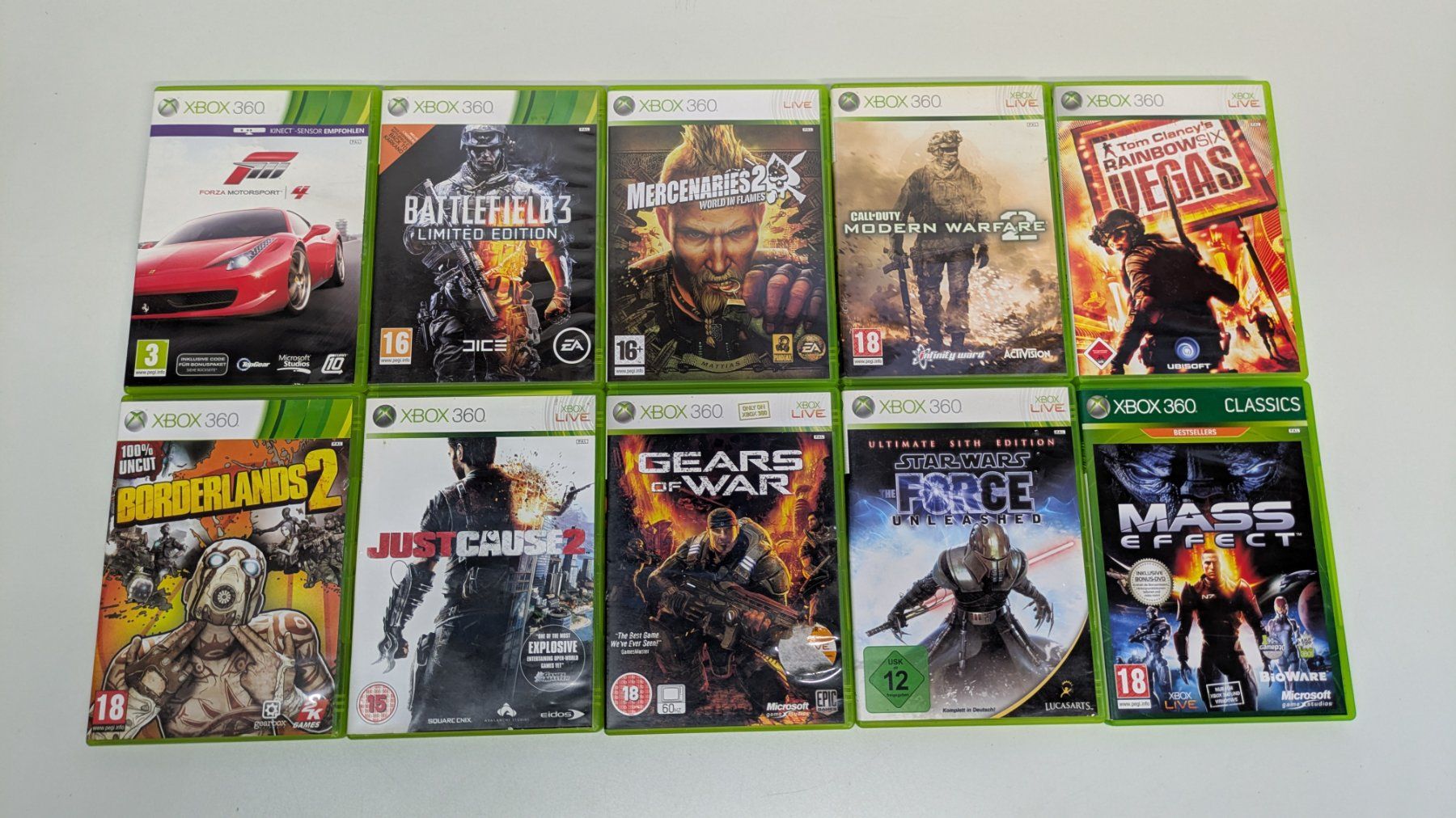 Microsoft Giochi: 20 Xbox 360 Games, Sammlung – Usato da Menziken venduto da mame18 1