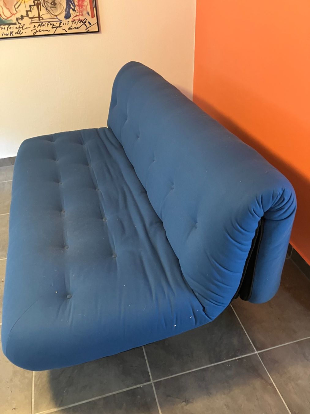 Pfister Betten: Bettsofa, in bestem Zustand/blau – Gebraucht aus Losone von ros_jq8t 3