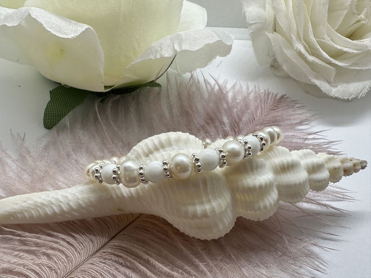 Bracciali & Braccialetti: Perlenarmband – Nuovo e nell'imballaggio originale da Niederglatt ZH venduto da Silberschmuck-design 2