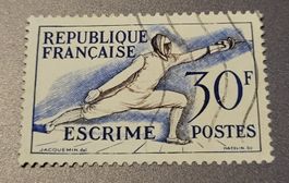 Frankreich 1953 briefmarke