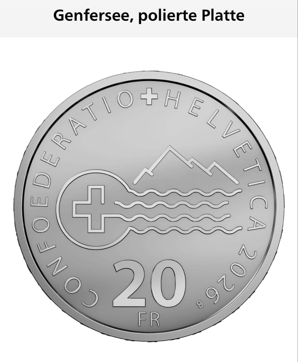 Toutes les monnaies: Genfersee, polierte Platte – Neuf avec emballage d'origine à Wolhusen par Sss06 3