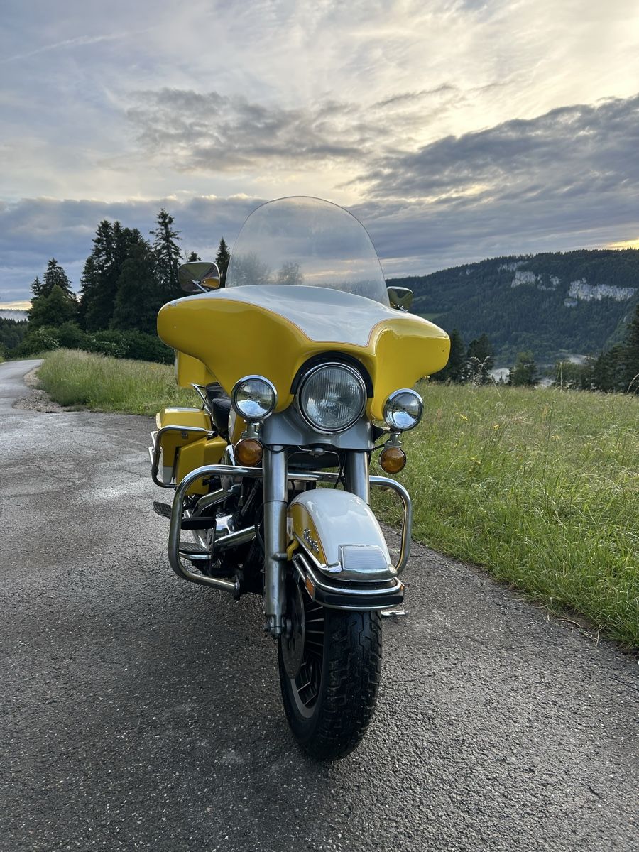 Harley-Davidson Touring: Harley Davidson Shovelhead Electra Glide – Gebraucht aus Tschugg von gianiw 6