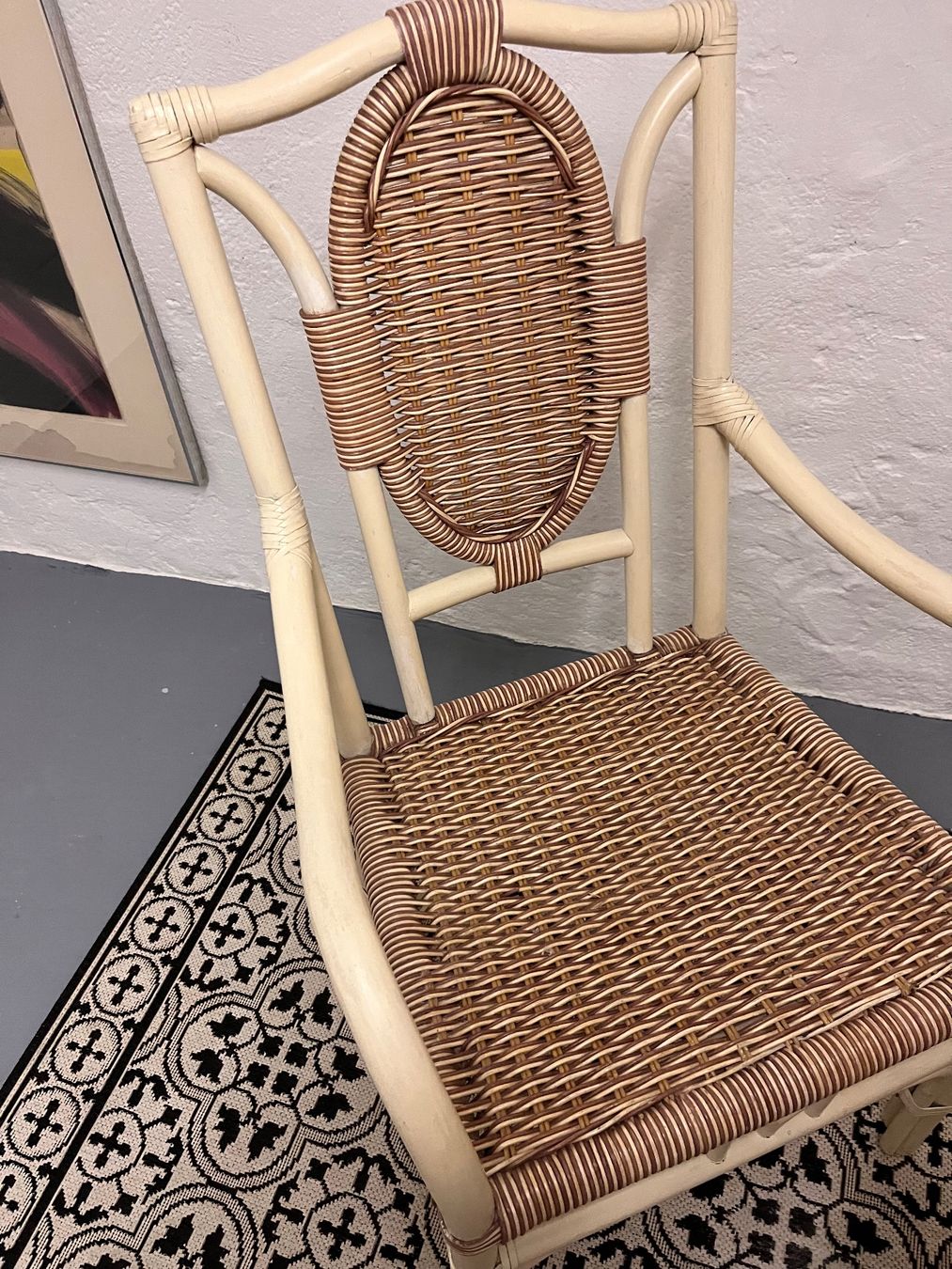 Sedie: Tisch mit 2 Stühlen echtes Rattan – Usato da St. Margrethen SG venduto da Lillicasso 2