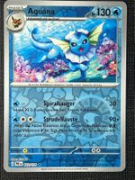 Pokemon Aquana/Vaporeon 022/142 SCR DE Reverse Holo