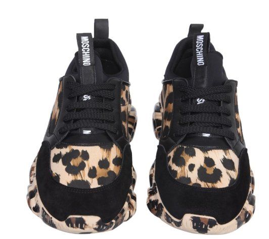 Moschino Scarpe da donna: Moschino Teddy Léopard Sneakers – Nuovo e nell'imballaggio originale da Mont-sur-Rolle venduto da Senna85 1