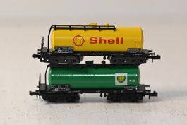 Shell & BP Tankwagen, Spur N, Trix ohne OVP