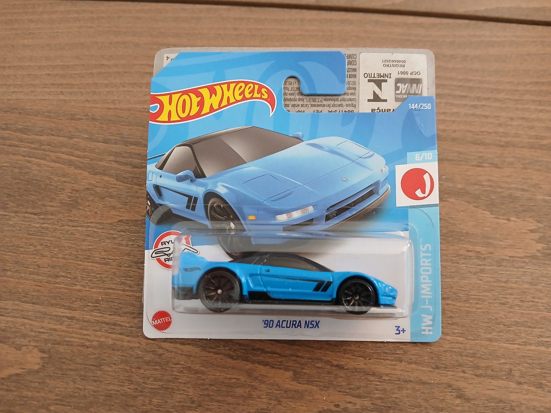 Hot Wheels Modellini d'auto: 1990 Acura NSX – Nuovo e nell'imballaggio originale da Wiedlisbach venduto da Pontiacman93