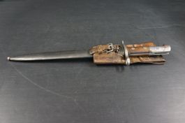 Schweizer Armee Bajonett mit Frosch 1942