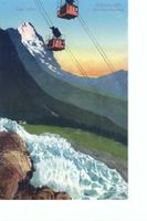 Grindelwald Wetterhornaufzug , Kabinenbahn, Gletscher, Eiger